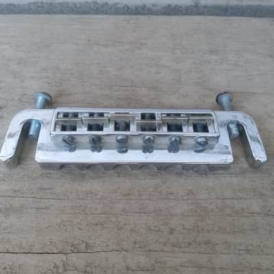 Vintage 1970's Leo Quan "Pat. Appl'd For" Badass Wraparound Guitar Bridge! Clean, Original Part! image 2