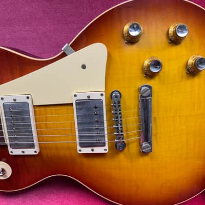 Gibson Custom Les Paul 60th Anniversary Limited Edition V2 2020 - Tomato Soup Burst #001709 image 2