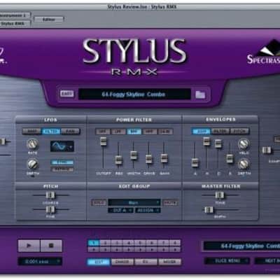 Spectrasonics Stylus RMX Virtual Instruments Software Plug-In UPC 835948000108 image 2