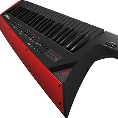 Roland AX-EDGE 49-Key Keytar Synthesizer, Black image 9
