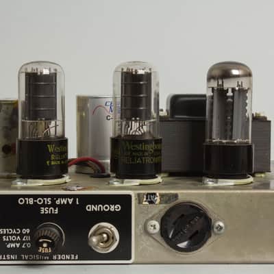 Fender  Princeton Reverb AA-764 Tube Amplifier (1966), ser. #A-09596. image 15