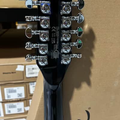 Washburn Wing Series Hawk 12 12-string Electric Guitar - Trans Black image 6