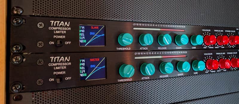 Dave Hill Designs Titan Compressor Limiter Stereo Pair | Reverb