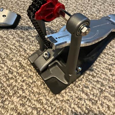 Pearl P1032/R Eliminator Solo Chain-Drive Double Bass Drum Pedal 2010s - Red / Chrome image 5