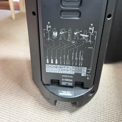 Yamaha StagePas 600i Portable PA System 2010s - Black image 2