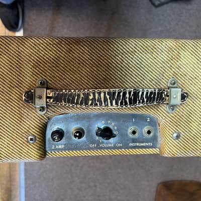 1960 Fender 5F1 Tweed Champ Combo Amp image 4