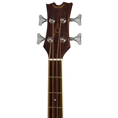 Dean EAB Acoustic-Electric 4 String Bass Guitar - Natural, Bag Bundle image 5