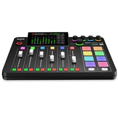 Rode RODECaster Pro II Integrated Audio Production Studio Console, Black image 2