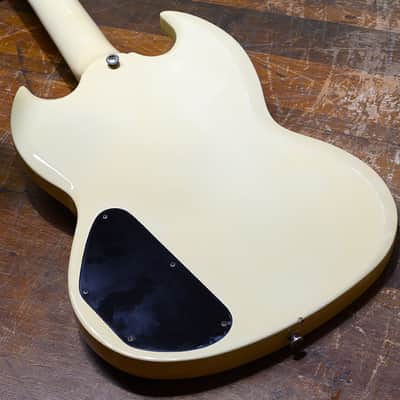 Epiphone G-400 Custom Antique White 2003' image 11