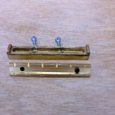 Gibson Zero Fret Brass Nut - Cryogenically Treated Brass image 3