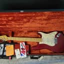 1997 Fender Roadhouse Stratocaster with Maple Fretboard - Candy Apple Red w/HSC