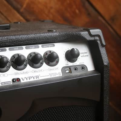 Peavey Vypyr VIP 2 Modeling 40W 1x12" Guitar/Bass/Acoustic Combo Amp 2010s - Black image 5