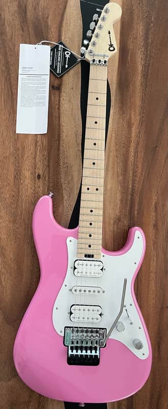 Charvel PRO-MOD SO-CAL STYLE 1 HSH FR M Free Gig Bag 2022 Pink image 1