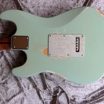 Build to Order GB Liuteria Traditional Strato Custom shop - Light blue relic image 18