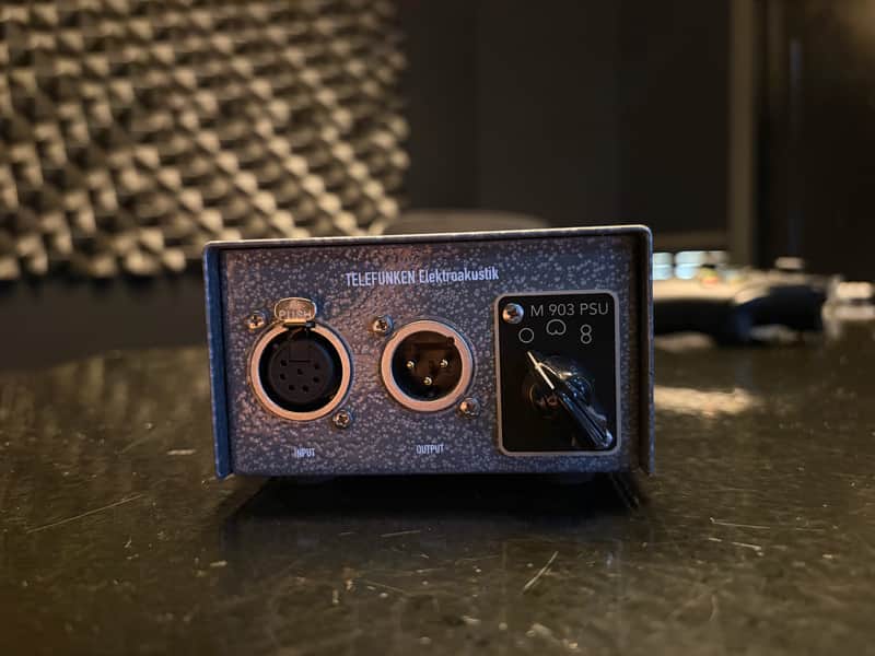Telefunken M-903 Power Supply, for TF39, TF47, TF51, Etc Microphone image 1
