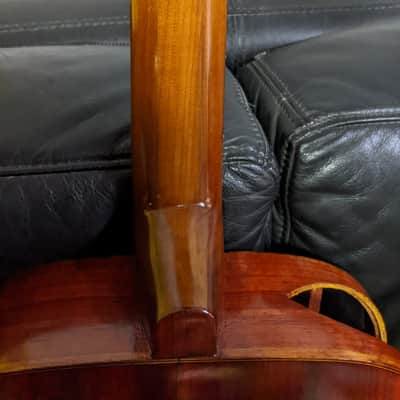 Handmade OM Padauk wr Cedar KK Trinity pro Wide Nut 12 Fret fingerstyle image 5