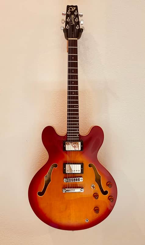 【希少】vantage 635V VS 【セミアコ】 Vantage セミアコースティック セミアコ 希少】vantage 635V VS