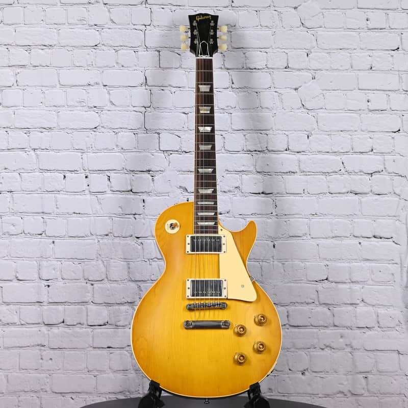 Gibson R8 Custom Shop 1958 Les Paul Standard Reissue Murphy Lab Light Aged Lemon Burst 2024 image 1