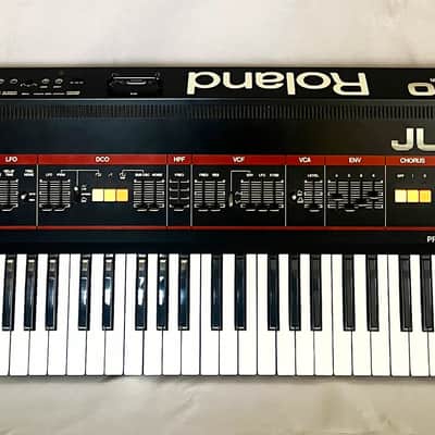 Roland Juno-60 61-Key Polyphonic Synthesizer 1982 - 1984 - Black
