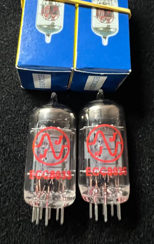 ***BRAND NEW PAIR (2)!! JJ Electronic ECC803 S (From Eurotubes) image 1