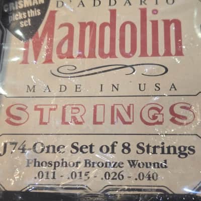 D'Addario NOS 10 Pack of J74 Mandolin Strings image 3