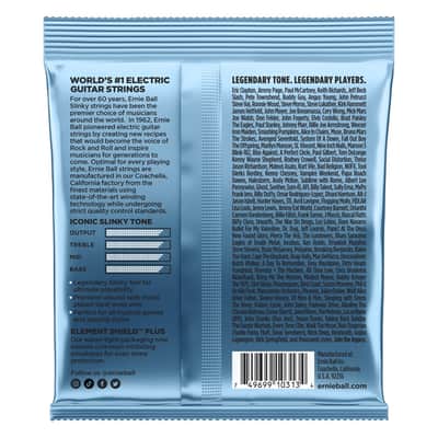 Ernie Ball 2212 Nickel Wound Primo Slinky 9,5-44 image 4