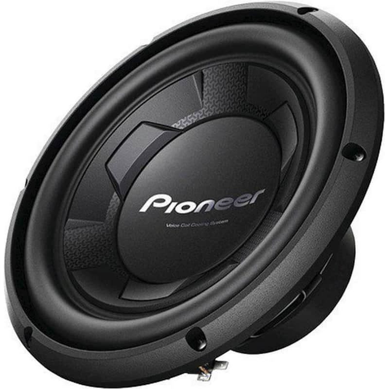 Pioneer - TS-W106M - 10" Single-Voice-Coil 4-Ohm Subwoofer - Black image 1
