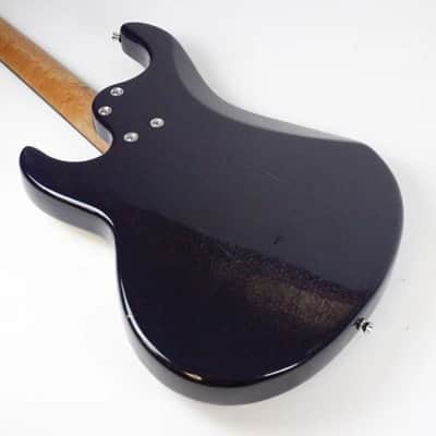 Early 2000's Silvertone Midnight Purple Indigo Jazz Bass J-Style Bass ~Rosewood Fretboard~ image 14