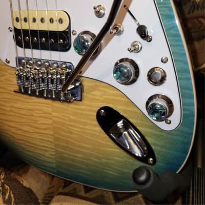 Fender Style Stratocaster 6 string Guitar handmade with Dillion Guitars parts image 2