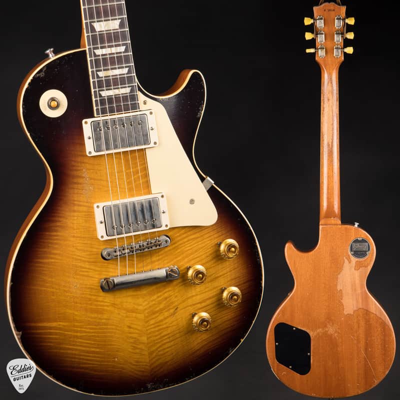 2022 - Gibson Custom Shop Made 2 Measure Murphy Lab '59 Les Paul Standard Murphy Painted Ultra Heavy Aged Kindred Burst #91950A image 1