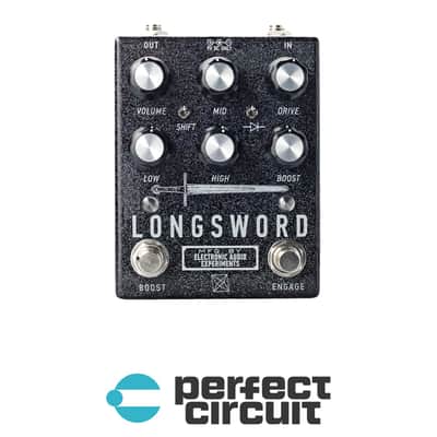 Electronic Audio Experiments Longsword Overdrive Pedal image 1