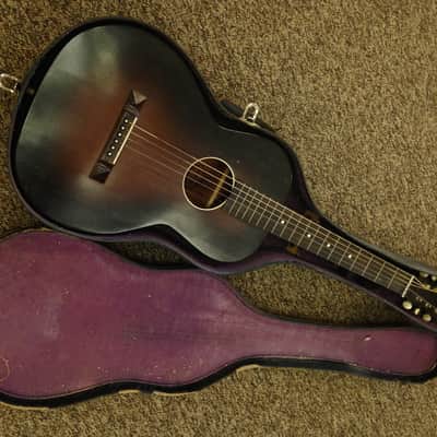 Vintage Oahu Squareneck Acoustic Guitar circa 1930's with Original Case image 9