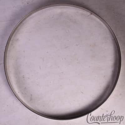 *Slingerland 14"Engraved Radio King Brass Single-Flange Snare/Tom Drum Rim/Hoop image 3