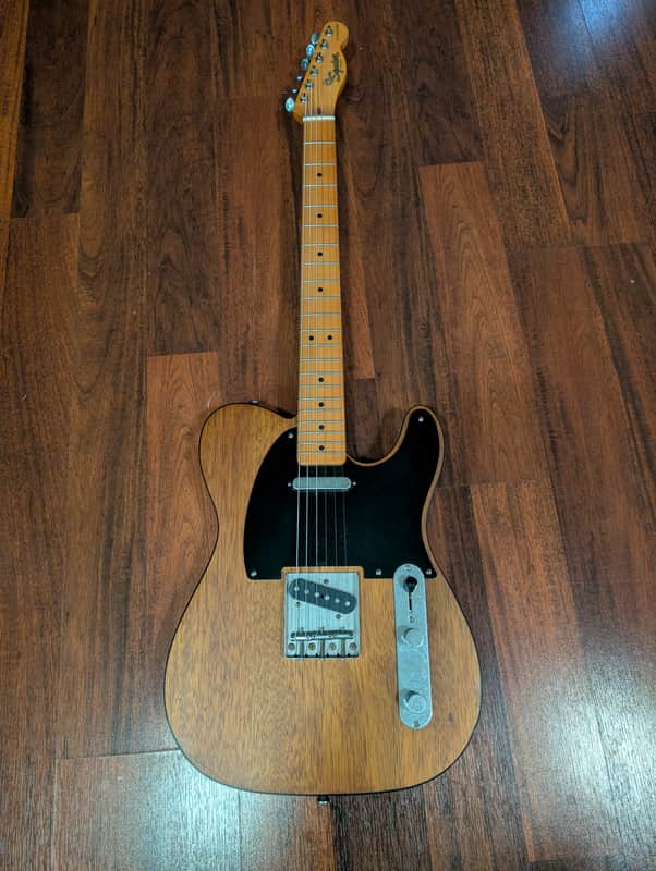 Squier 40th Anniversary Vintage Edition Telecaster 2022 - Present - Satin Mocha image 1