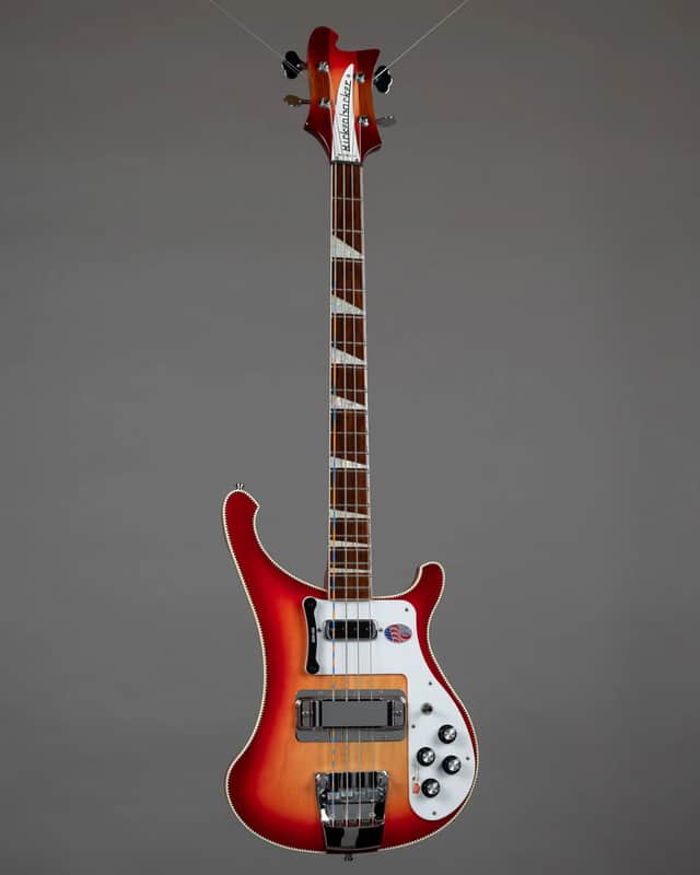 2014 Rickenbacker LTD 4003 FG CB Checkerboard Binding Fireglo Japan Exclusive Run (USA, Fireglo, OHSC) image 1