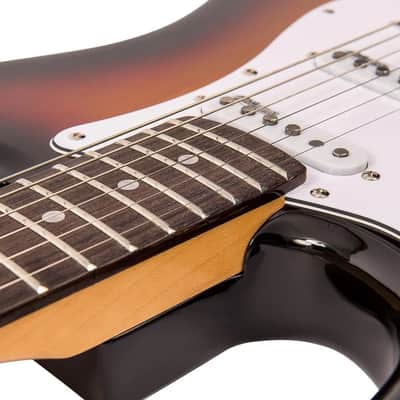 Vintage Reissued LV6SSB Left-handed Sunset Sunburst image 6