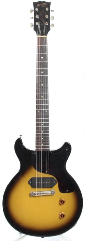 1988 Orville by Gibson Les Paul Junior DC sunburst image 1