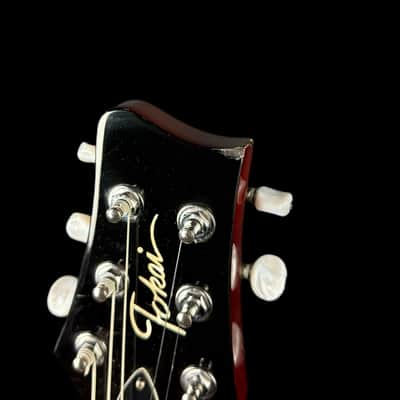 Tokai LG50Q Electric Guitar in Quilted Sunburst | Reverb
