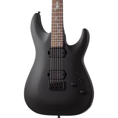 Schecter Damien-6 Electric Guitar - Satin Black image 1