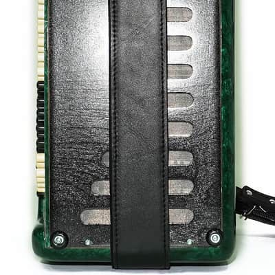 Tenor Bayan Ukraine Chromatic Button Accordion 100 Bass, New Straps and Case, Concertina Stradella B System, Harmonica in Tune, 2726 image 8