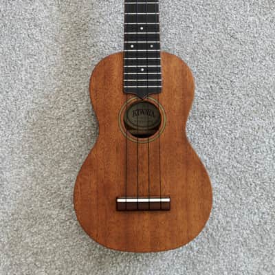 Kiwaya KTS-5 Artist Series Mahogany Soprano Ukulele Made In Japan Martin Ukulele image 2