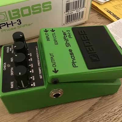 Boss PH-3 Phase Shifter (Dark Gray Label) 2000 - Present - Green image 7