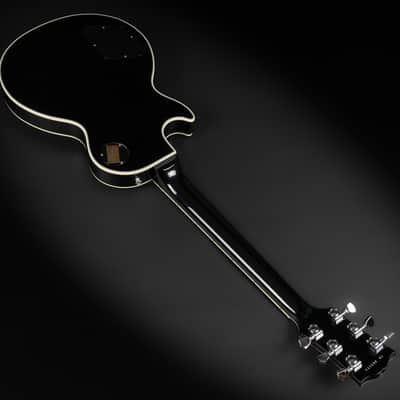 2012 Gibson Custom Shop Les Paul Custom with Chrome Hardware - Ebony | USA Black Beauty Open Coil 490R 498T Humbucker Pickups Long Neck Tenon | CoA OHSC image 14