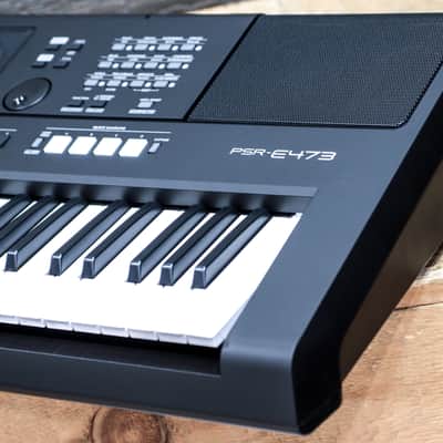 Yamaha PSR-E473 Digital Keyboard 61-Key with Touch-Sensitive Portable Keyboard image 3