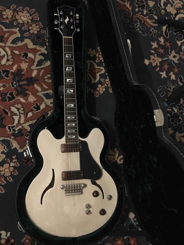Vox Virage Electric Guitar White w/ Flight Case Owned by The Temper Trap image 1