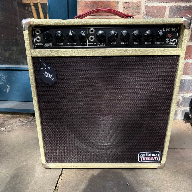 Bentley AB763 D'Luxe 1x12 Combo 2010 - Blond / Oxblood image 1