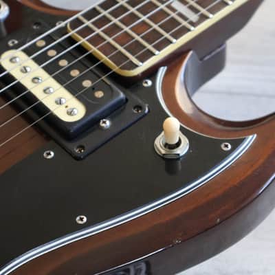 1975 Ibanez Japan 2402 (EDS-1275) Double Neck 6/12 SG (Walnut) image 6