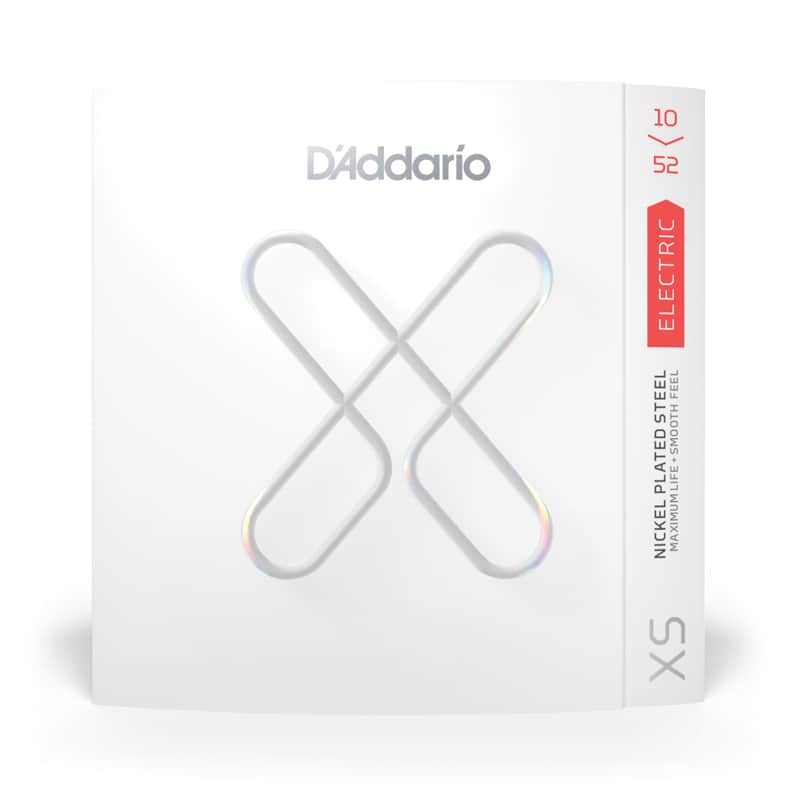 D'Addario XS Coated Nickel Plated Steel Electric Guitar Strings 10-52 image 1