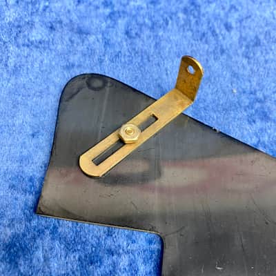 Vintage 1970's Gibson Les Paul Custom 5 Ply Pickguard c~1974 w/Bracket & Screws image 10