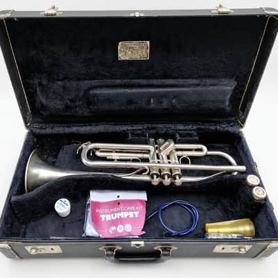 1977 Schilke MII Silver Bb Trumpet (Yamaha Collaboration Era) - Good Condition image 4